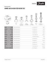 Danfoss AME 655 / 658SD / 658SU Instrukcja obsługi