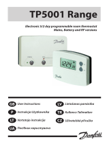 Danfoss TP5001 & TP5001-RF Instrukcja instalacji