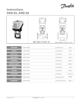 Danfoss AME 85, AME 86 Instrukcja obsługi