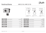 Danfoss AME 25 SU/SD Instrukcja obsługi
