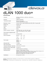 Devolo dLAN® 1000 duo+ Karta katalogowa