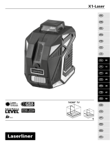 Laserliner X1-Laser Instrukcja obsługi