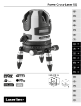 Laserliner PowerCross Laser 5G Instrukcja obsługi