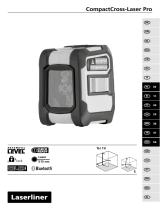 Laserliner CompactCross-Laser Pro Instrukcja obsługi