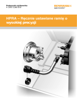 Renishaw HPRA high precision removable arm instrukcja