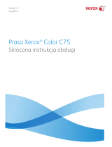 Xerox Color C75 instrukcja