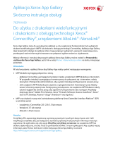 Xerox ConnectKey Apps Instrukcja instalacji