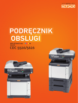 Utax CDC 5626 Instrukcja obsługi