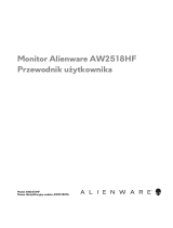 Alienware AW2518Hf instrukcja