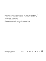 Alienware AW2521HF instrukcja