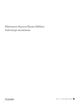 Alienware Aurora Ryzen Edition​ R10 Instrukcja obsługi