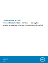 Dell Chromebook 11 3180 Instrukcja obsługi
