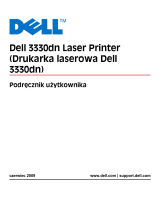 Dell 3330dn Mono Laser Printer instrukcja