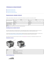 Dell 5310n Mono Laser Printer instrukcja