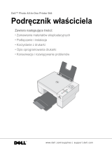 Dell 944 All In One Inkjet Printer Instrukcja obsługi