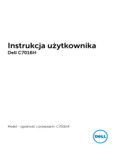 Dell C7016H instrukcja