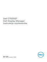 Dell C7520QT instrukcja