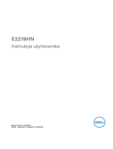 Dell E2219HN instrukcja