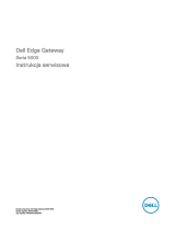 Dell Edge Gateway 5000 Instrukcja obsługi