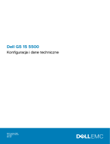 Dell G5 15 5500 Skrócona instrukcja obsługi