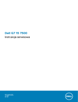 Dell G7 15 7500 Instrukcja obsługi