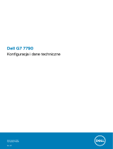 Dell G7 17 7790 Skrócona instrukcja obsługi