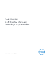 Dell P2018H instrukcja
