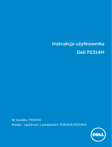 Dell P2314H instrukcja