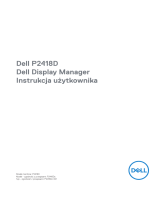 Dell P2418D instrukcja