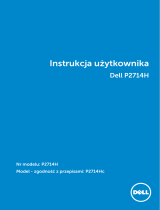 Dell P2714H instrukcja