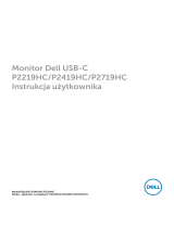 Dell P2719HC instrukcja