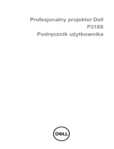 Dell Professional Projector P318S instrukcja