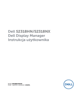 Dell S2318HN/S2318NX instrukcja