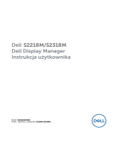 Dell S2218M instrukcja