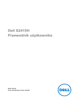 Dell S2415H instrukcja