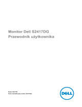 Dell S2417DG instrukcja