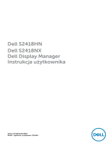 Dell S2418H/S2418HX instrukcja