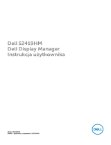 Dell S2419HM instrukcja