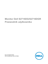 Dell S2716DG instrukcja
