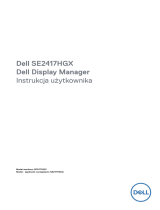 Dell SE2417HGX instrukcja