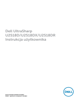 Dell U2518D/U2518DX/U2518DR instrukcja