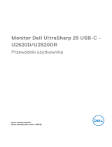 Dell U2520DR instrukcja
