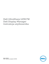 Dell U2917W instrukcja