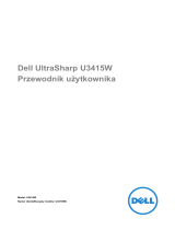 Dell U3415W instrukcja