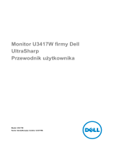 Dell U3417W instrukcja