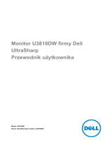 Dell U3818DW instrukcja