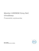 Dell U4919DW instrukcja