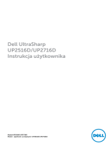 Dell UP2516D instrukcja