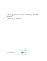 Dell Storage MD1400 Skrócona instrukcja obsługi