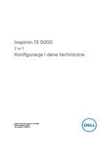 Dell Inspiron 13 5368 2-in-1 Skrócona instrukcja obsługi